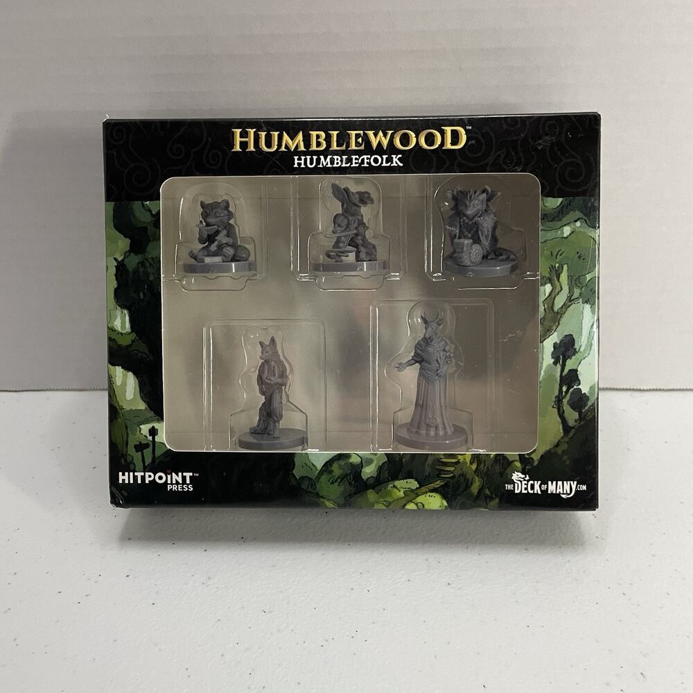 Humblewood Humblefolk Miniatures NEW Hit Point Press The Deck of Many Figures